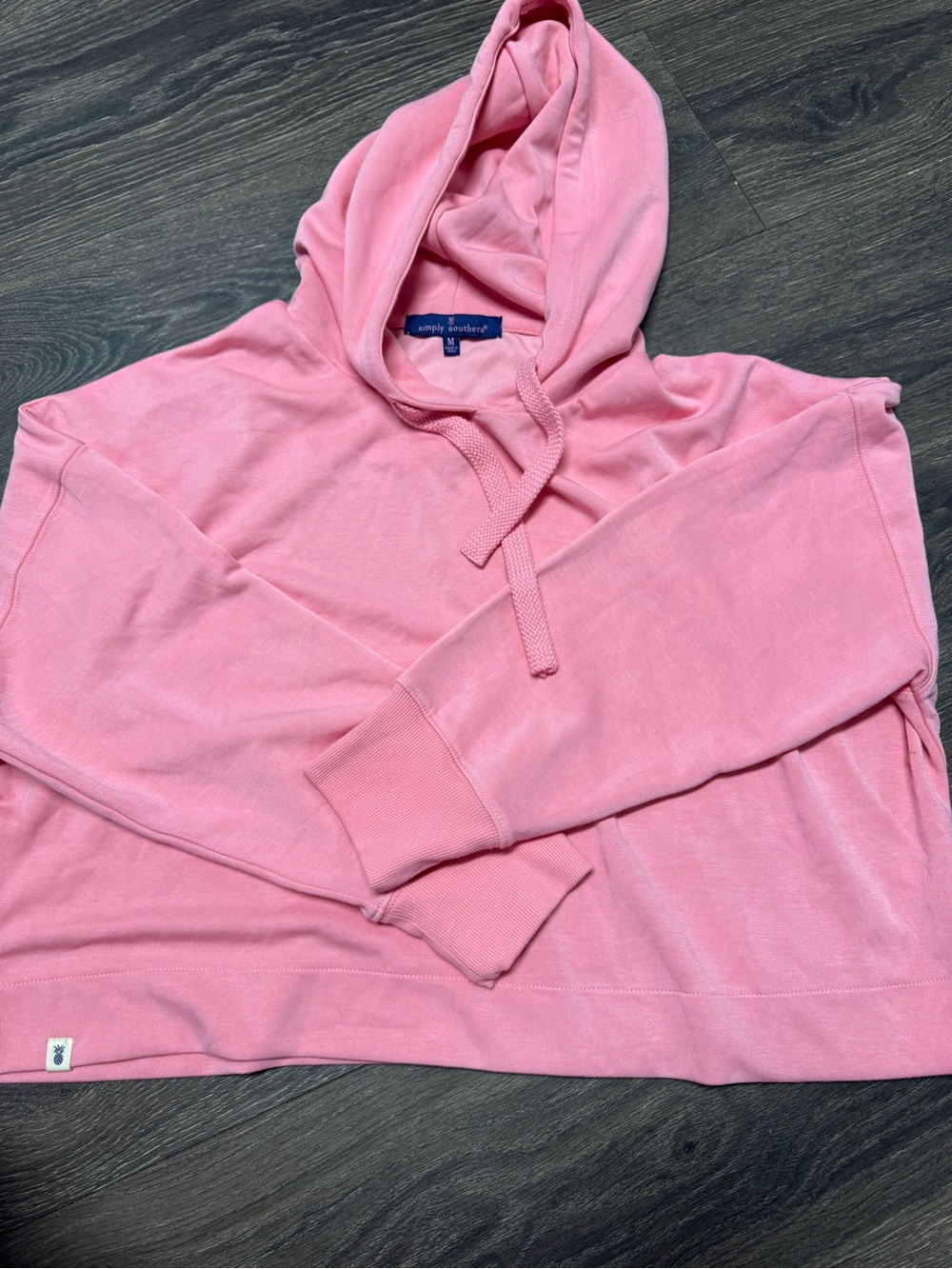 Simply Southern Light Pink Hoodie Sweatshirt